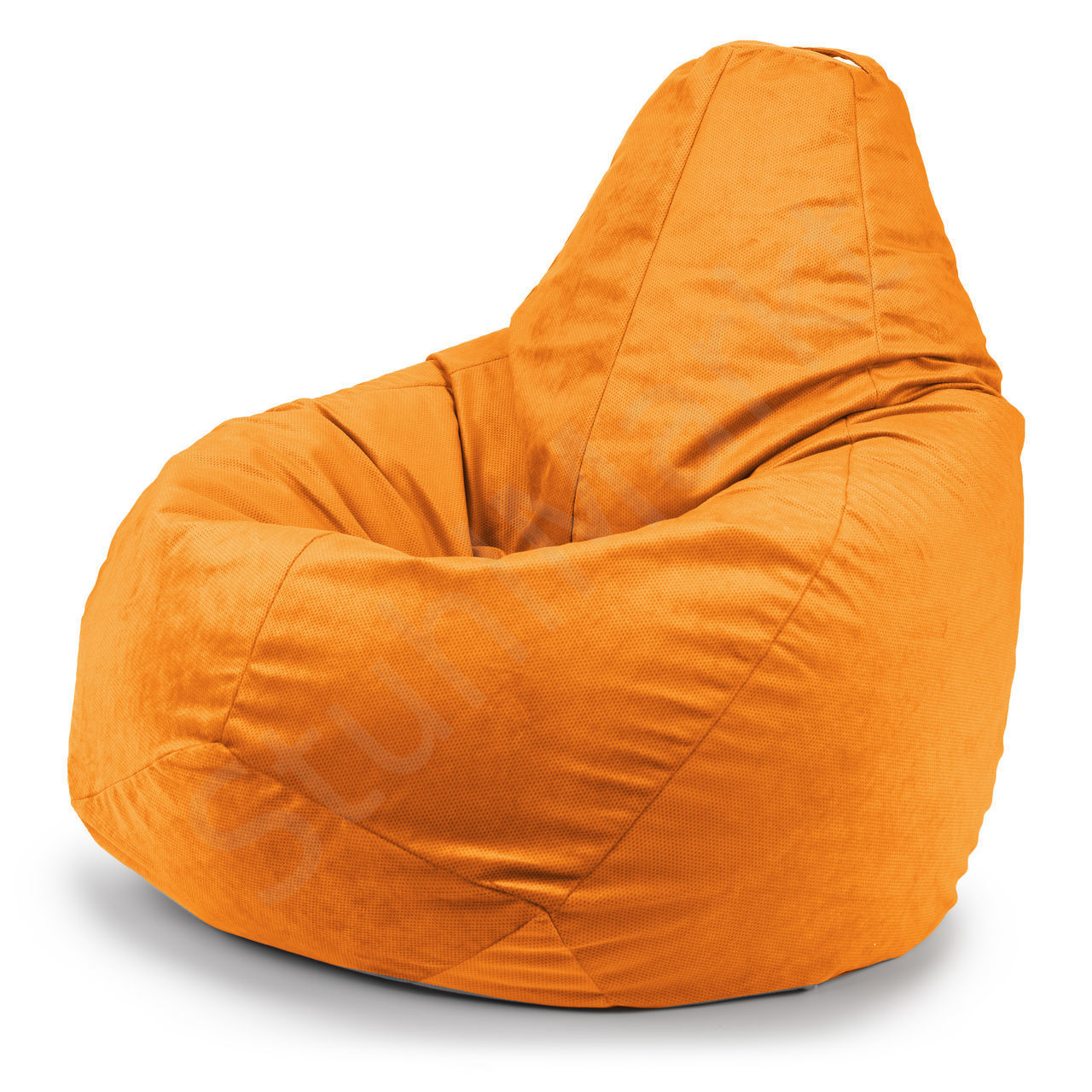 Бескаркасное кресло-мешок Vellut Orange