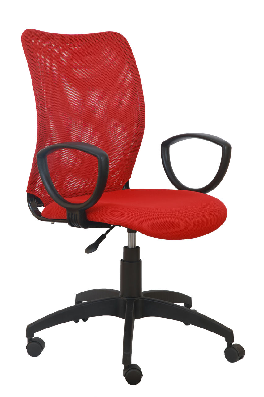 Офисное кресло для персонала Бюрократ 599 Красный