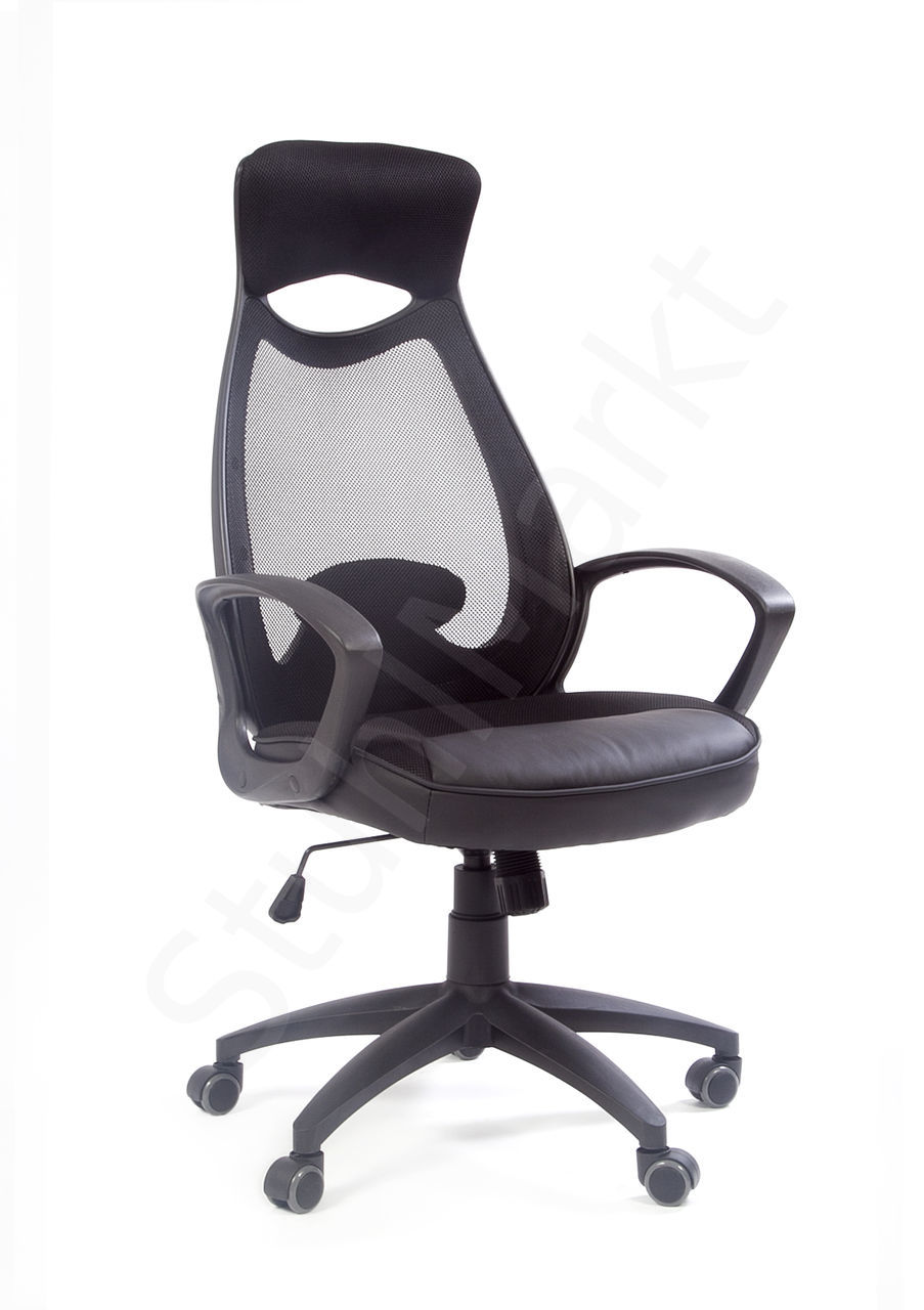 Офисное кресло для руководителя CHAIRMAN 840 black