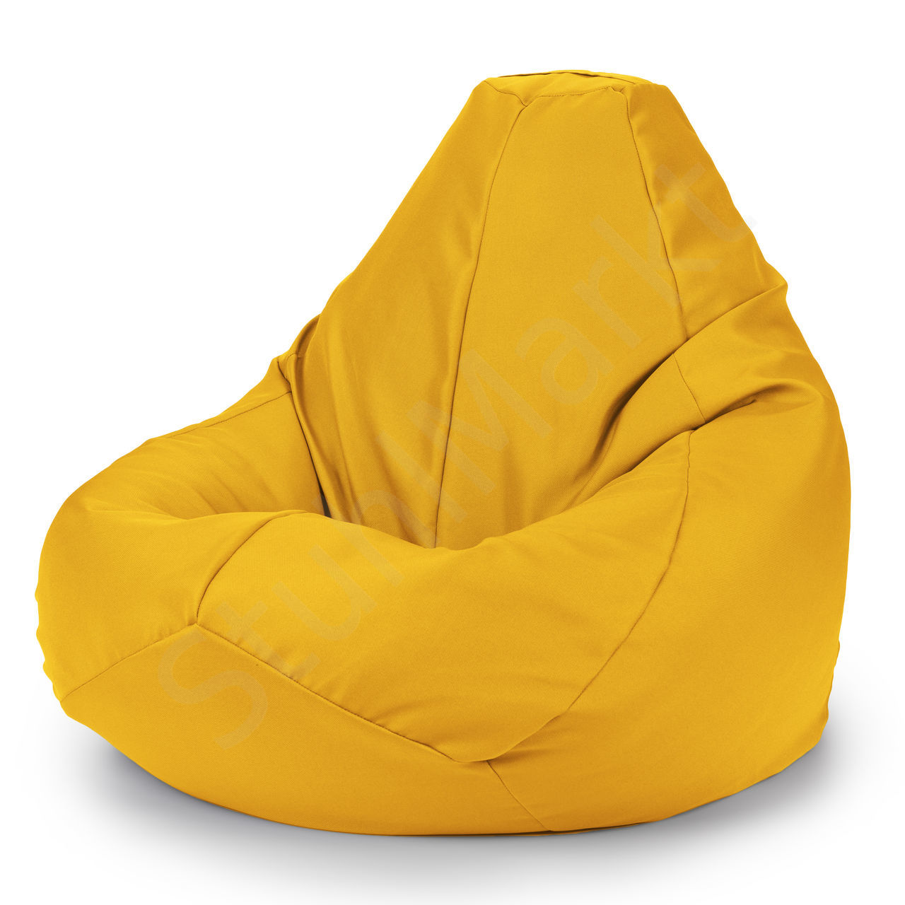 Бескаркасное кресло-мешок Mira Yellow XL