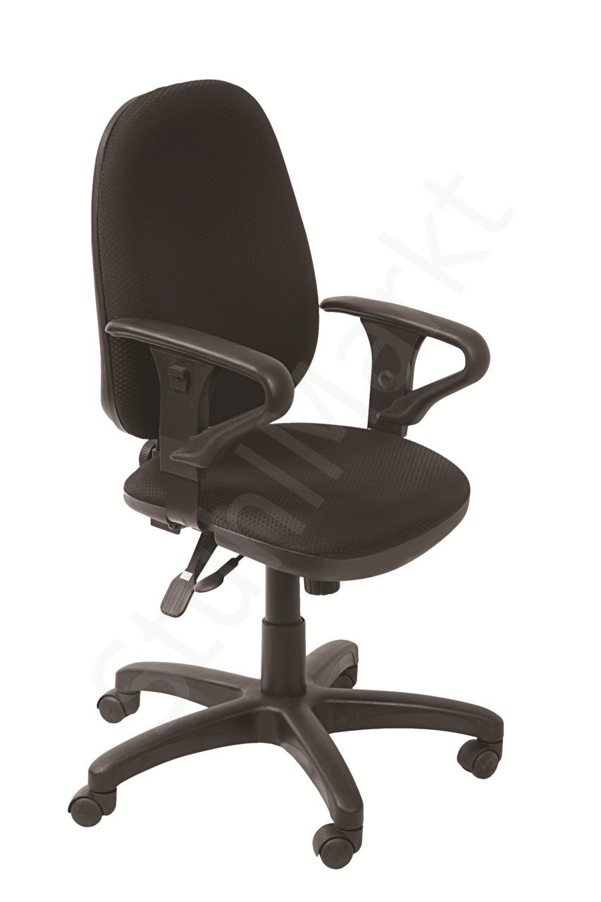 Офисное кресло для персонала Бюрократ T612 Черный