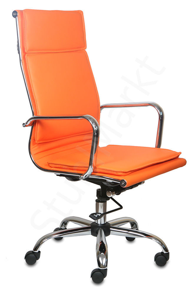  Кресло руководителя Бюрократ 993 Оранжевый