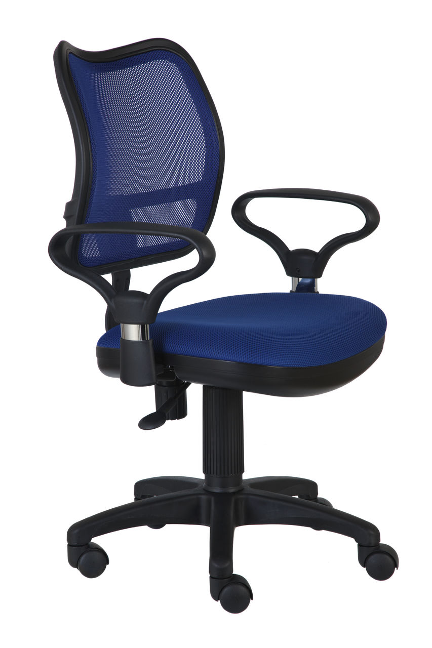 Офисное кресло для персонала Бюрократ 799 Синий