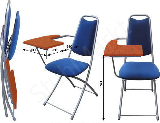  Складной стул М4-051 с пюпитром 3856