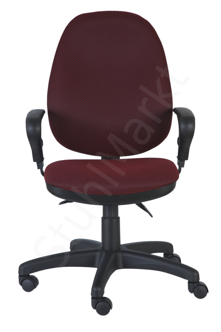  Офисное кресло для персонала Бюрократ T612 Бордовый 1844