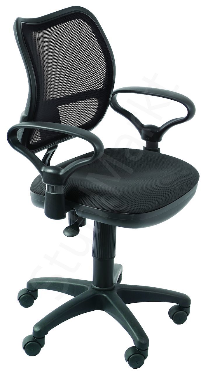 Офисное кресло для персонала Бюрократ 799 Черный