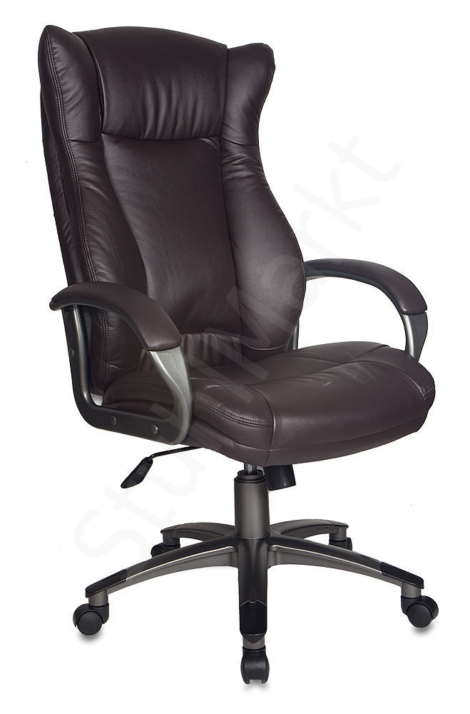 Кресло руководителя Бюрократ 879 Темно-коричневый