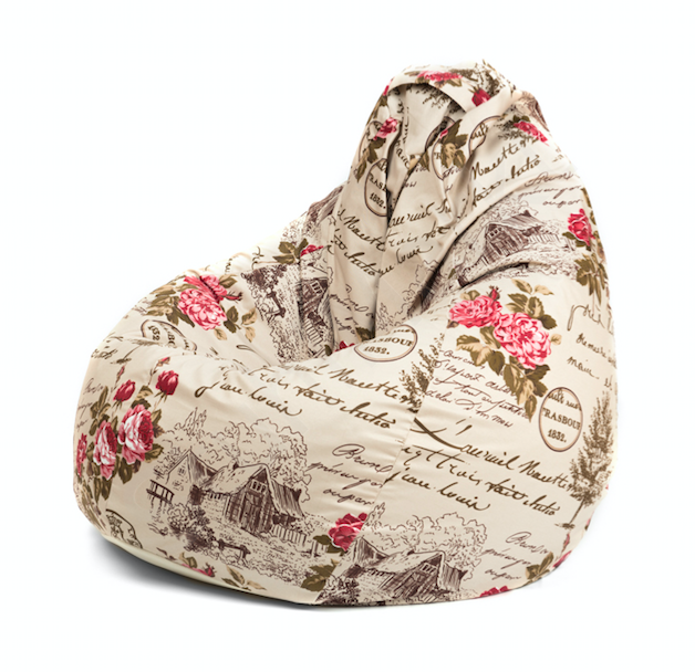 Бескаркасное кресло-мешок Груша Provence