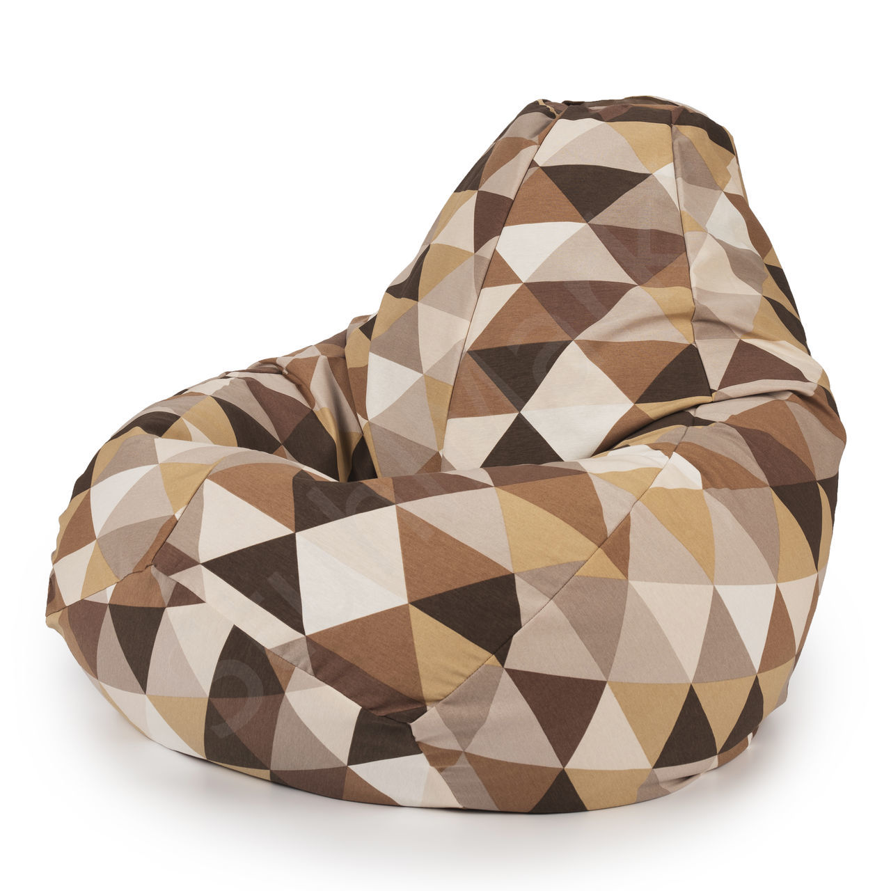 Бескаркасное кресло-мешок Diamonds Brown