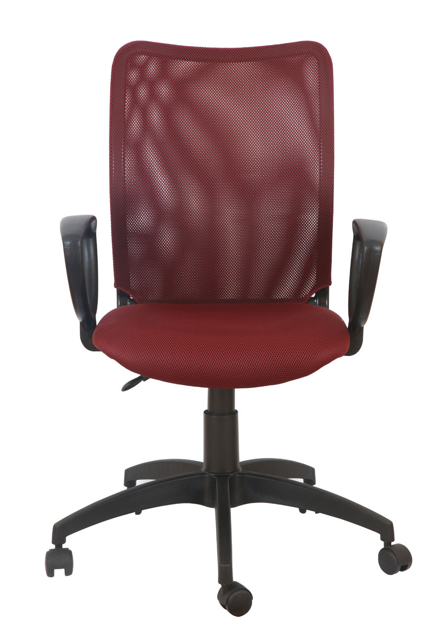  Офисное кресло для персонала Бюрократ 599 Бордовый 4665