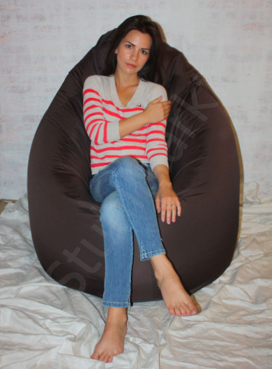  Бескаркасное кресло-мешок Comedy Chocolate 3556