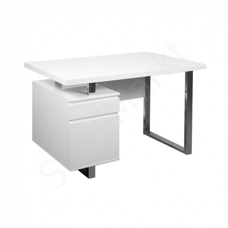  Стол для компьютера Бюрократ DL-HG003/WHITE 5378