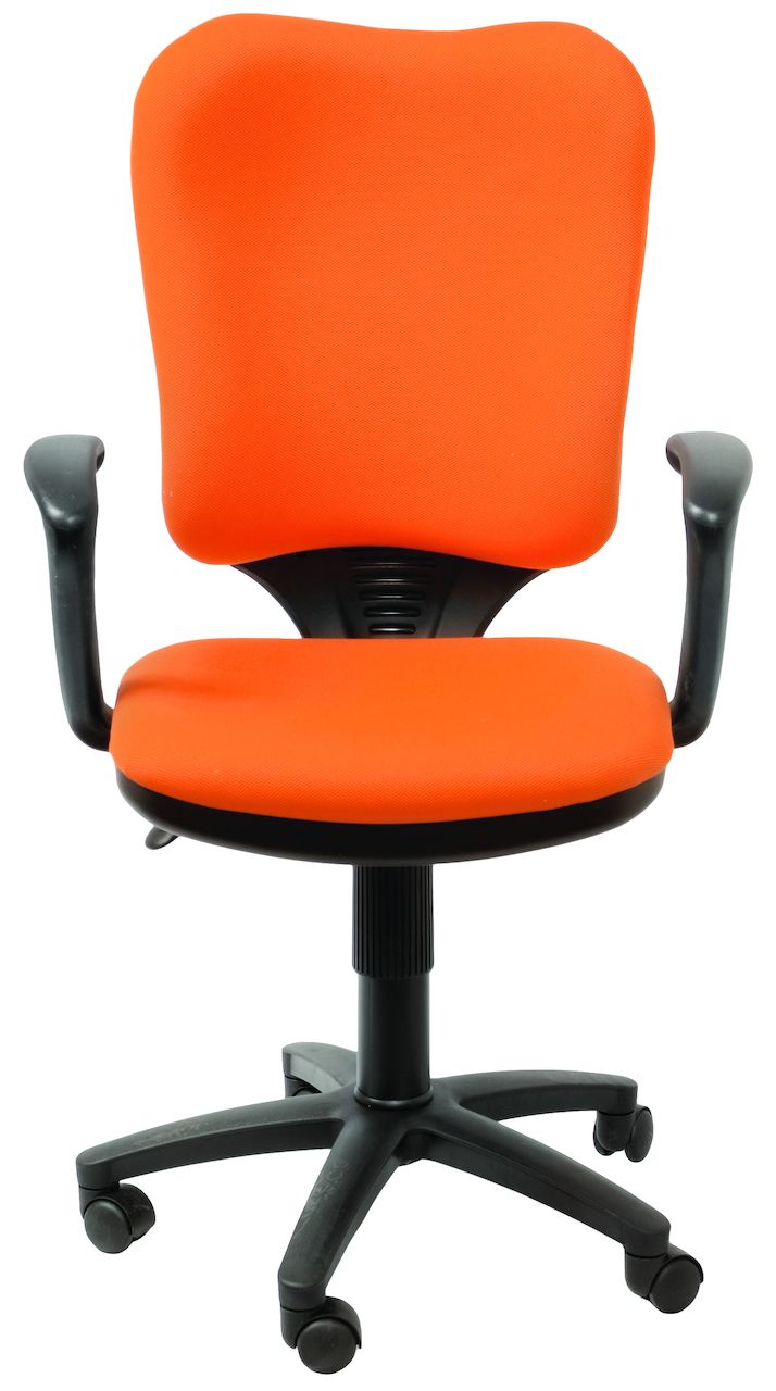  Офисное кресло для персонала Бюрократ 540 Оранжевый 4605
